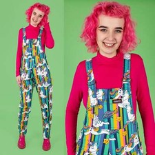 Unicorn Stripes Print Stretch