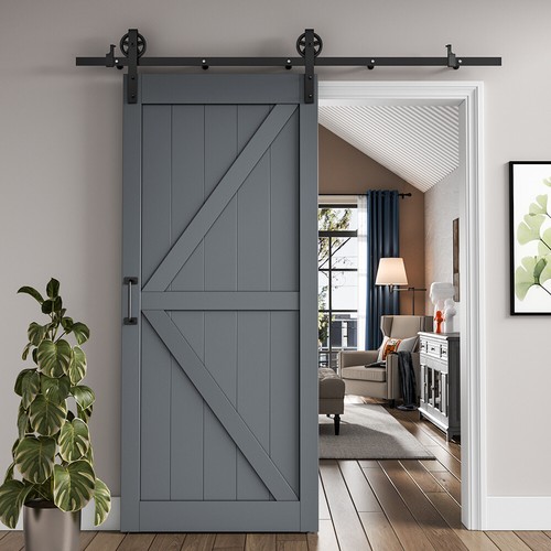 Wood barn door sliding - barn,