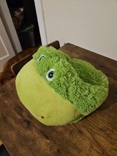 Kids Giant Slipper Green Frog