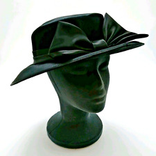 Womens BHS Black Occasion Hat Bow Detail Fascinator Ascot Wedding Christening