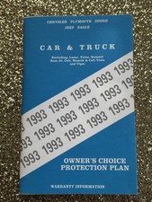 1993 Chrysler Plymouth Dodge