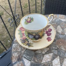 003 Vintage Queens Rosina China Cup And Saucer