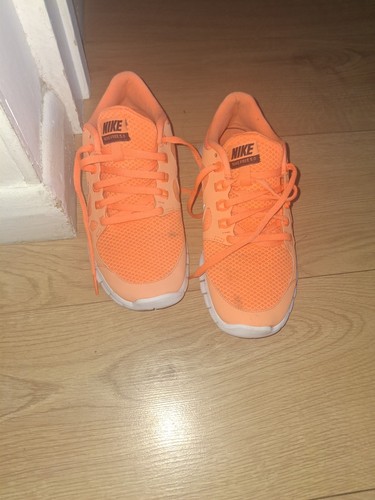 Nike free orange trainers - orange,