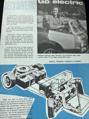 The electraction electric car - the,