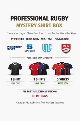 Professional rugby mystery box - mystery,
