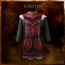 The Torsten LARP Leather Body Size 40-48" Saddle Tan