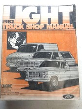 Shop Service Manual Ford 1982