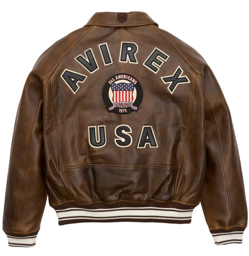 Men avirex real leather - avirex,