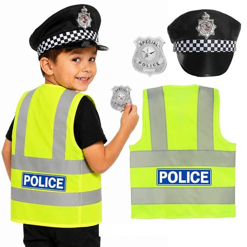 Kids police costume - costume, set