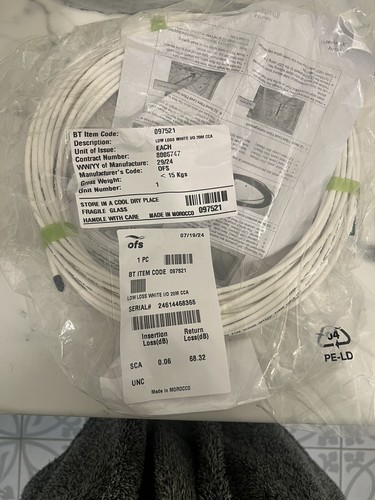 Bend white fibre - ez,