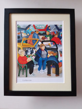 Beryl Cook print 'Car Boot Sale'  FRAMED