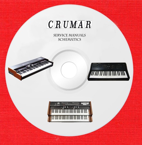 Crumar service manuals - service,