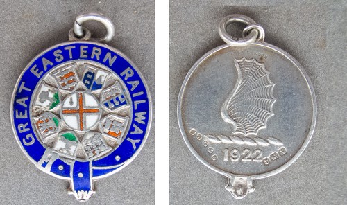 Ger silver watch fob - ger,