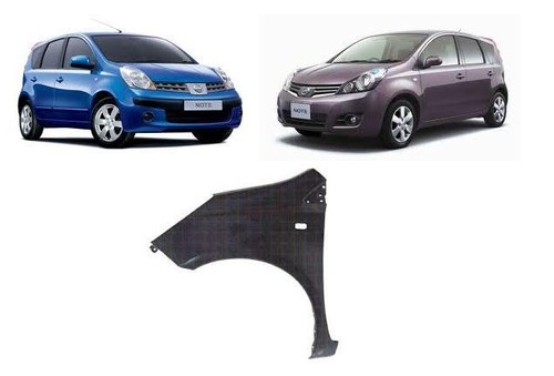 Front wing for nissan note - front,