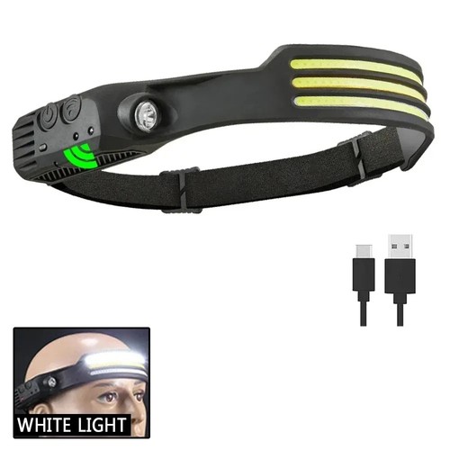 Led head torch rechargeable - torch,