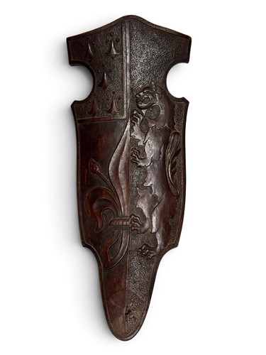 Antique gothic revival carved - revival,