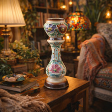 Bohemian Milk Glass Antique