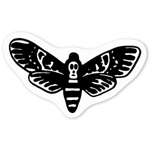Death head moth - 'death, decal