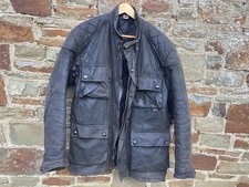 Waxed Motorcycle Jacket XL