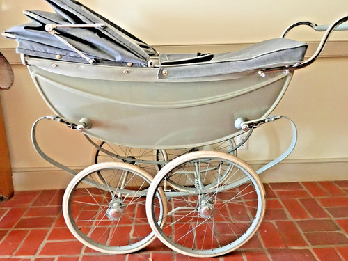 Silver cross grey carriage - silver,