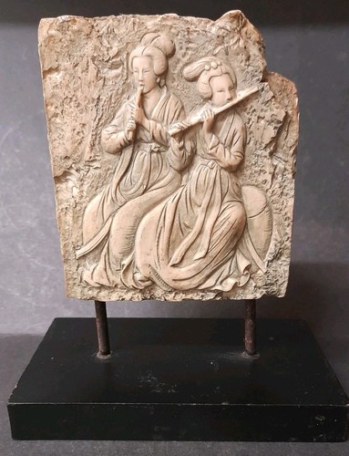 Vintage asian musicl relief - asian,