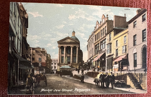 Antique postcard penzance - antique,