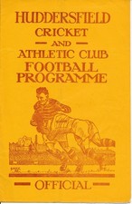 RUGBY LEAGUE PROGRAMME -