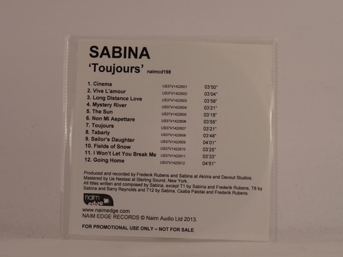 Sabina toujours track - toujours,