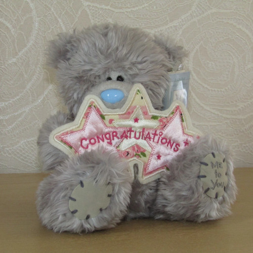 You grey teddy - grey, bear