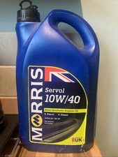 Morris Servol 10W-40 Semi Synthetic Engine Oil 5 Litre.