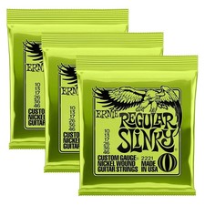 3 Sets Ernie Ball Regular