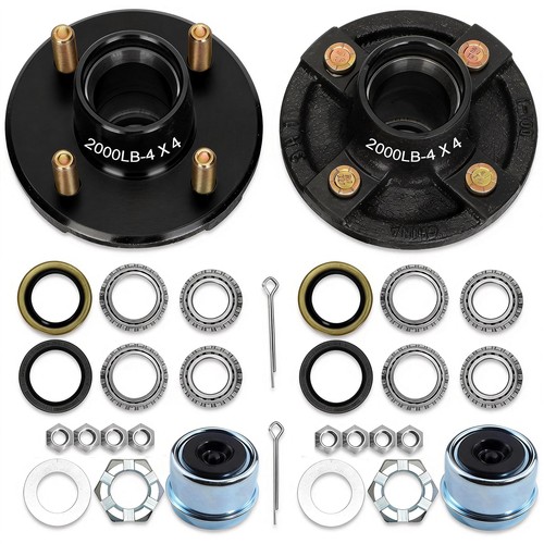 Trailer hub kit lug - hub, 2000