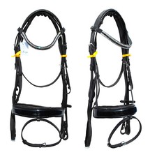 NEW LEATHER HORSE BRIDLE WITH