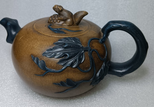 Chinese yixing teapot squirrel - chinese,