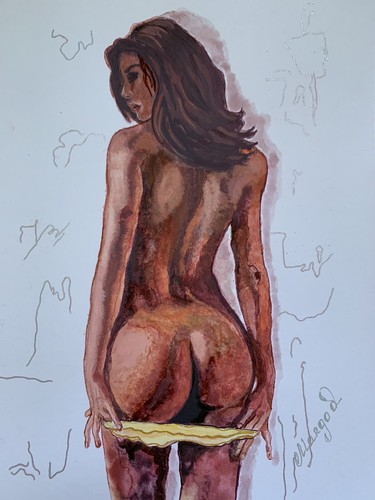 Erotic art original - erotic,