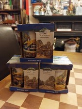 Vintage 1990s Boxed 3 x Principle Housewares Bernard McMullen Cottage Mugs
