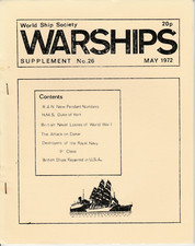 World Ship Society Warships
