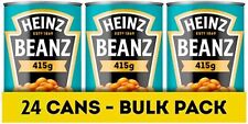 Heinz Baked Beans High in Protein Gluten Free Low Fat Vegan Bulk Buy - 24 x 415g