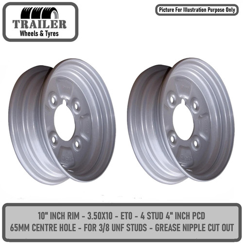 Trailer inch wheel rim - 10,
