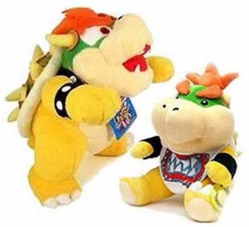 Bowser plush set - bowser,