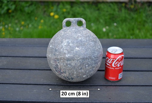 Vintage old metal fishing