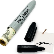 Hidden Compartment Marker Pen