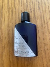 Evening in Paris Bourgeois Perfume bottle in cobalt blue