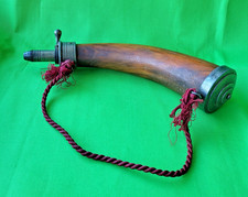 Antique wooden powder