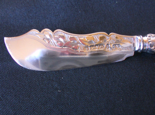 Solid silver beautiful butter - beautiful,