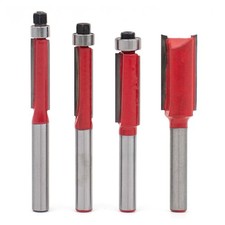 4Pcs 1/4'' Shank Top Bearing