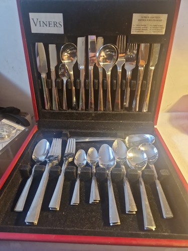 Viners sheffield 44pc silver - viners,