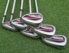 Ladies Ping G Le 2 Black Dot 7-SW Irons with U Wedge – V.G.C. 