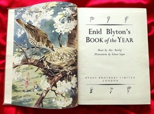 ENID BLYTON'S BOOK OF THE YEAR VINTAGE 1950 HB LOVELY ILLUSTRATIONS EILEEN SOPER