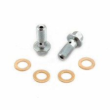 For Nissan Primera P12 2002-2008 2x Front or Rear Caliper Hose Banjo Bolts